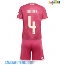 Camisa de time de futebol Real Madrid Dean Huijsen #4 Replicas 3º Equipamento Infantil 2026-27 Manga Curta (+ Calças curtas)